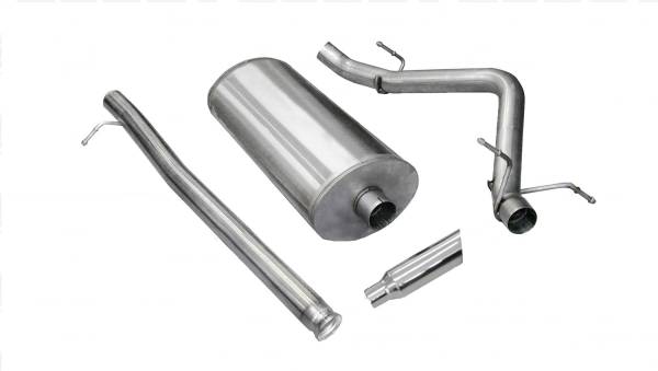 CORSA Performance - Corsa 2009-2013 Chevrolet Silverado Reg. Cab/Std. Bed 1500 4.8L V8 Polished Sport Cat-Back Exhaust - 24920