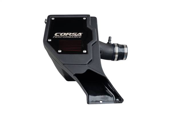 CORSA Performance - Corsa 2021-2024 Ford Bronco 2.3L Closed Box Air Intake With DryTech 3D Dry Filter - 47002D
