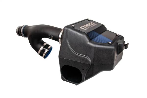 CORSA Performance - Corsa 2021-2024 Ford F150 3.5L Ecoboost Cold Air Intake with MaxFlow 5 Oiled Filter - 49135