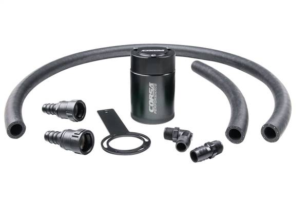 CORSA Performance - Corsa 2018-2024 Jeep Wrangler JL & JLU / Gladiator JT (3.6L) Oil Catch Can - CC0002