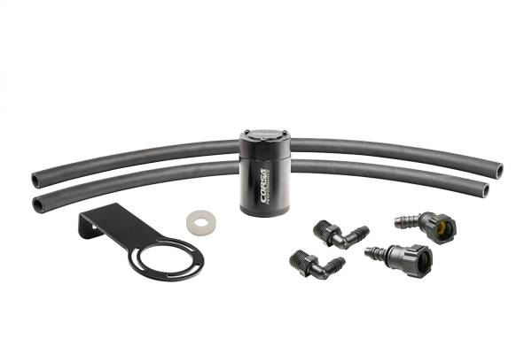 CORSA Performance - Corsa 2016-2023 Chevrolet Camaro SS Coupe 6.2L V8 (RWD) Aluminum Oil Catch Can w/Mounting Bracke - CC0007