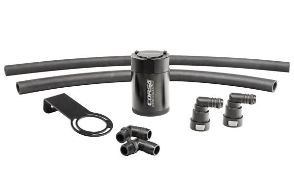 CORSA Performance - Corsa 2021-2024 Dodge Ram TRX Crew Cab Aluminum Oil Catch Can w/Mounting Bracket - CC0008