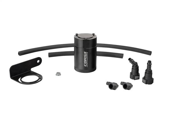 CORSA Performance - Corsa 2019-2024 Silverado/Sierra & 2021-2024 Tahoe/Suburban/Yukon/Denali Aluminum Oil Catch Can - CC0011