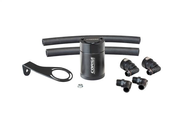 CORSA Performance - Corsa 2021-2024 Ford Bronco 2.7L Aluminum Oil Catch Can - CC0012