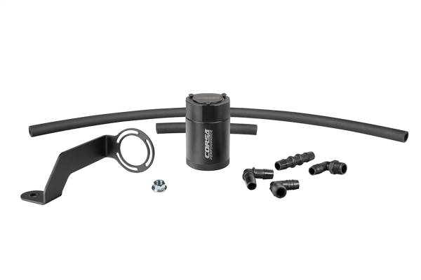 CORSA Performance - Corsa2011-2023 Dodge Challenger/Charger 2018-2023 Dodge Durango 6.4L Aluminum Oil Catch Can - CC0013