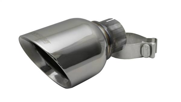 CORSA Performance - Corsa 2011-2024 e Universal 2.5in Inlet / 4.5in Outlet Polished Pro-Series Tip Kit - TK007