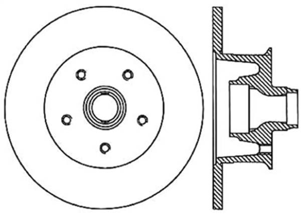 Stoptech - StopTech Sport Slotted Cryo Brake Rotor; Front Right