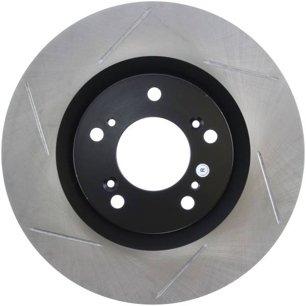 Stoptech - StopTech Power Slot SportStop 00-06 Honda S2000 Slotted Front Right Rotor - 126.40048SR