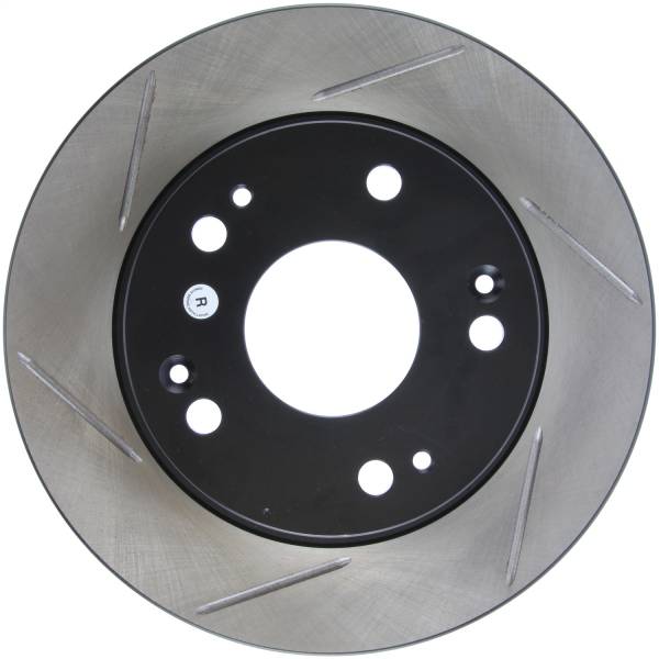 Stoptech - StopTech Power Slot 04-08 Acura TSX / 03-07 Honda Accord V6 Coupe Slotted Rear Right Rotor - 126.40055SR