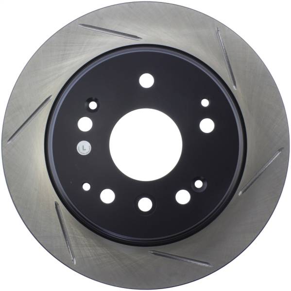 Stoptech - StopTech Power Slot Slotted 04-08 Acura TL/TL-S / 03-09 Honda Element Rear Left Rotor - 126.40061SL