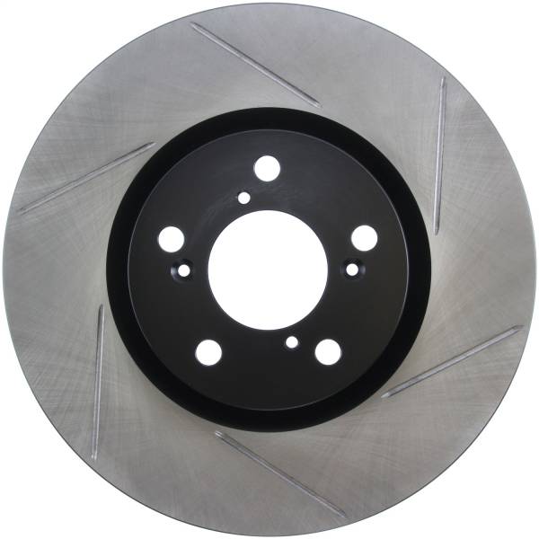 Stoptech - StopTech Power Slot 07-09 Acura MDX / 09-10 Honda Pilot Front Left Slotted Rotor - 126.40071SL