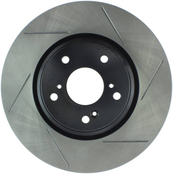 Stoptech - StopTech Sport Slotted 17-18 Acura ILX Front Left Rotor - 126.40094SL