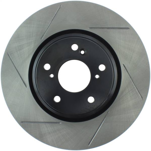 Stoptech - StopTech Sport Slotted 17-18 Acura ILX Front Right Rotor - 126.40094SR