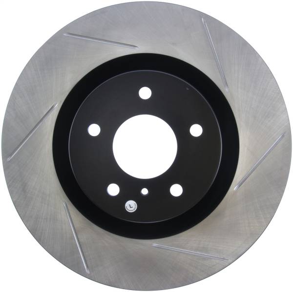 Stoptech - StopTech Power Slot 03-07 350z/ 03-04 G35 w/ Brembo SportStop Slotted Front Left Rotor - 126.42076SL