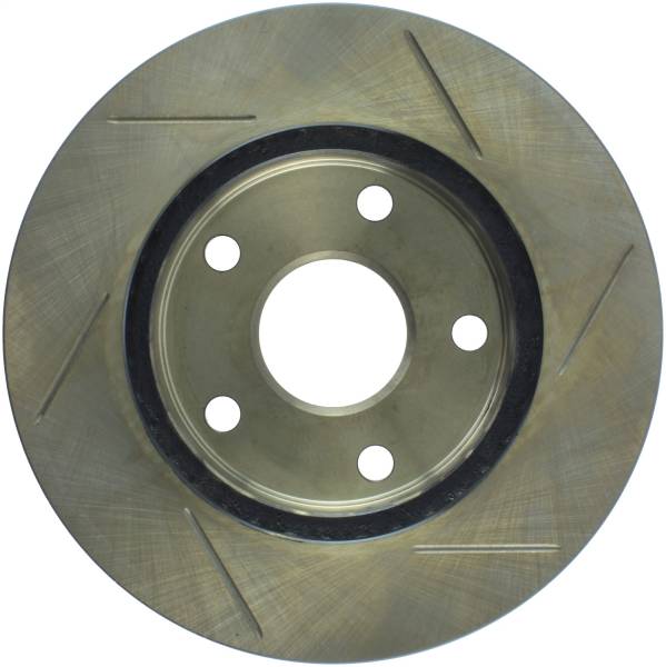 Stoptech - StopTech Power Slot 1/90-95 Toyota MR2 Front Right SportStop Slotted Rotor - 126.44069SR