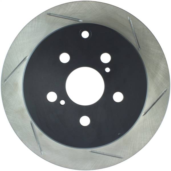 Stoptech - StopTech Power Slot 01-05 Toyota Celica GT-S/05-09 Scion tC Slotted Left Rear Rotor - 126.44115SL