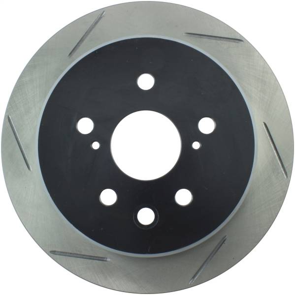 Stoptech - StopTech Power Slot 06-10 Lexus IS250 Rear Right Slotted Rotor - 126.44142SR