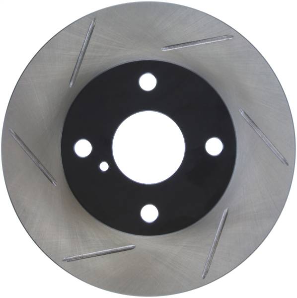 Stoptech - StopTech Power Slot 89-93 Mazda Miata SportStop Slotted Front Right Rotor - 126.45034SR