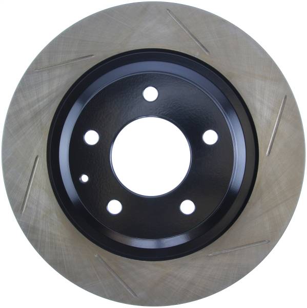 Stoptech - StopTech Power Slot 93-95 Mazda RX-7 SportStop Slotted Rear Left Rotor - 126.45052SL