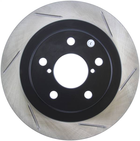 Stoptech - StopTech Power Slot 02-05 WRX Rear Left Sportstop Slotted Rotor - 126.47011SL