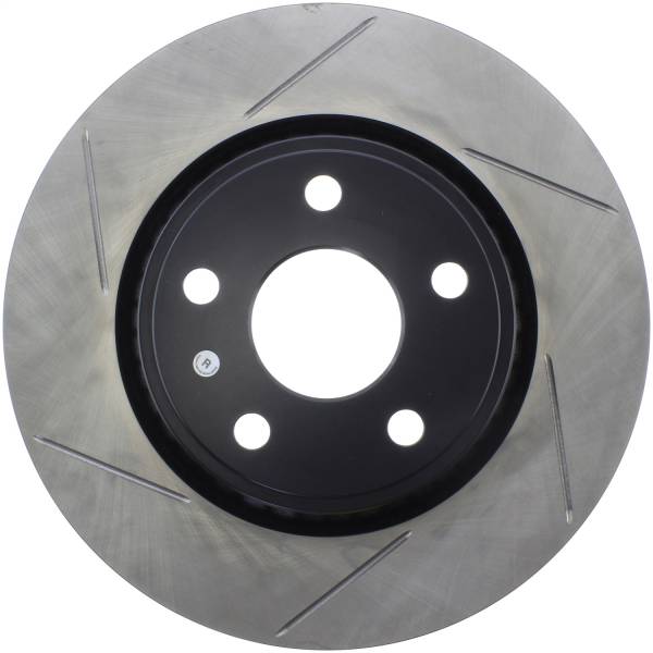 Stoptech - StopTech Slotted Sport Front Right Brake Rotor 11-17Jeep Grand Cherokee (Exludes SRT8) - 126.58006SR