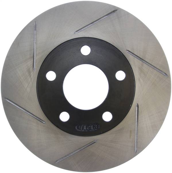 Stoptech - StopTech Power Slot 94-02 Mustang (Excl Cobra) / 03-04 Mustang Base/GT Front Right Slotted Rotor - 126.61041SR