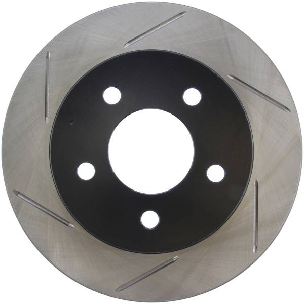 Stoptech - StopTech Power Slot 94-02 Mustang (Excl Cobra) / 03-04 Mustang Base/GT Rear Right Slotted Rotor - 126.61042SR