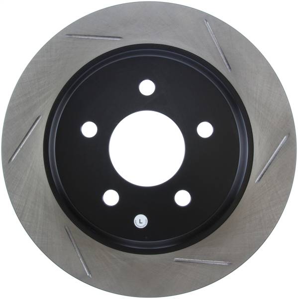 Stoptech - StopTech Power Slot 94-04 Ford Mustang Rear Left Slotted Rotor - 126.61046SL