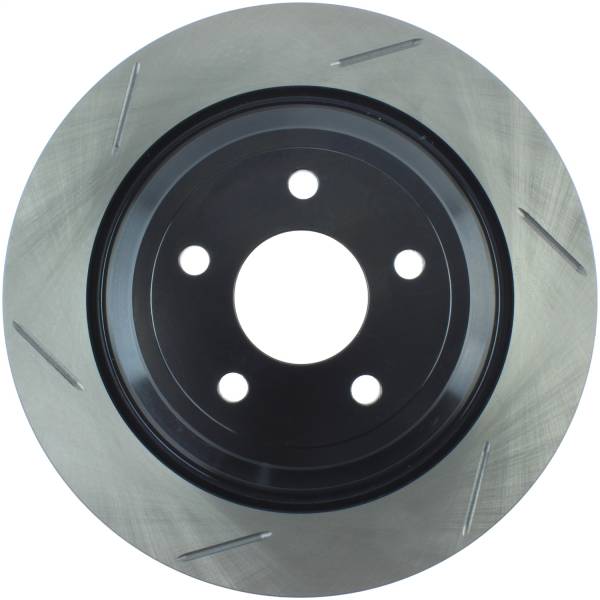 Stoptech - StopTech 2016 Ford Focus RS Slotted Rear Right Sport Brake Rotor - 126.61123SR