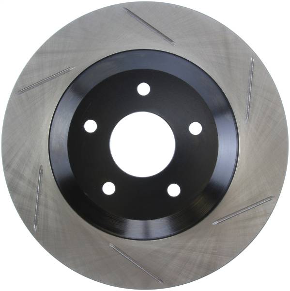 Stoptech - StopTech Power Slot 97-04 Chevy Corvette / 04 & 08 Cadillac XLR/XLR-V Front Left Slotted Rotor - 126.62059SL