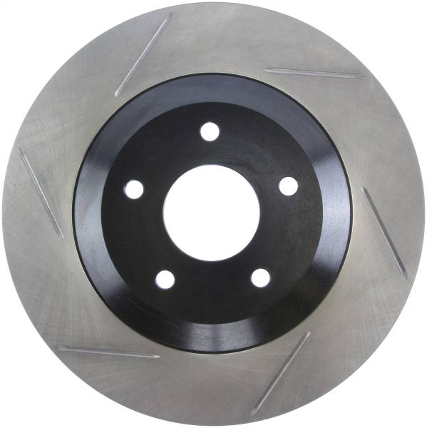 Stoptech - StopTech Power Slot 97-04 Chevy Corvette / 04 & 08 Cadillac XLR/XLR-V Front Right Slotted Rotor - 126.62060SR