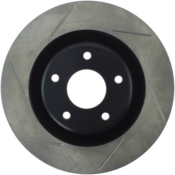 Stoptech - StopTech Power Slot 05-07 Cadillac XLR / 06-09 Chevy Corvette Front Right Slotted Rotors - 126.62085SR