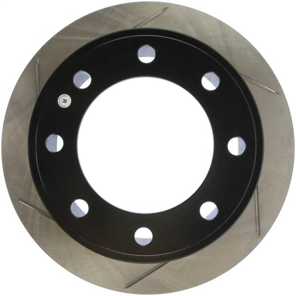 Stoptech - StopTech Power Slot 00-05 Ford Excursion / 01-04 F250 2WD/4WD Rear Right Slotted Rotor - 126.65071SR