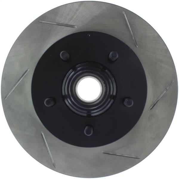 Stoptech - StopTech Power Slot 12/99-11/04 Ford F150 2WD Lightning Front Left Slotted Rotor - 126.65081SL