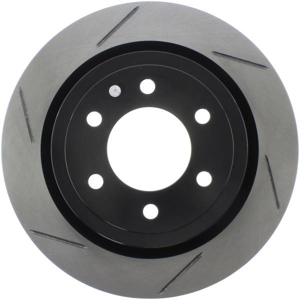Stoptech - StopTech 2018 Ford F-150 Sport Slotted Rear Right Brake Rotor - 126.65153SR