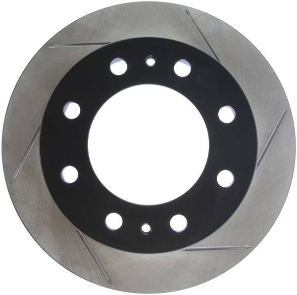 Stoptech - StopTech Power Slot 02-04 Avalance 2500 w/ 2in Raise Front Left Slotted Rotor - 126.66059SL