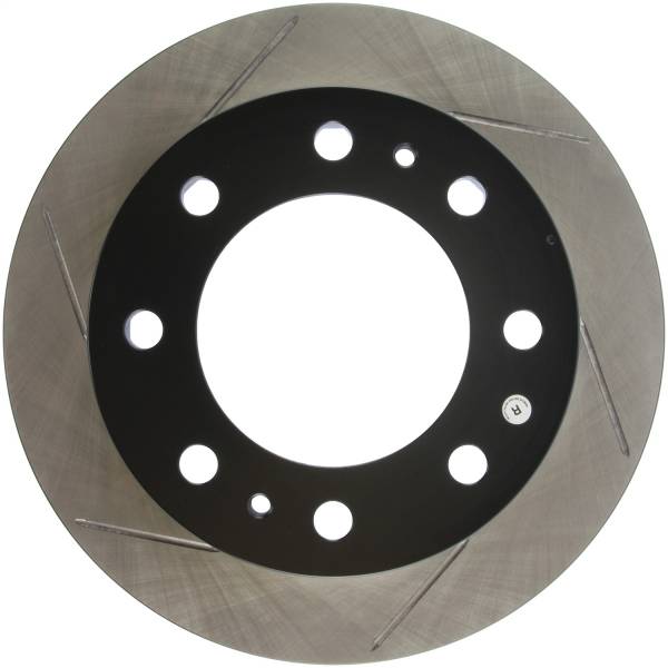 Stoptech - StopTech Power Slot 02-04 Avalance 2500 w/ 2in Raise Front Right Slotted Rotor - 126.66059SR