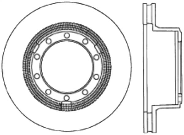 Stoptech - StopTech Sport Slotted Cryo Brake Rotor Front and Rear Right 126.83013CSR