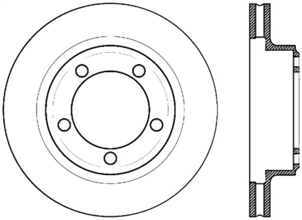 Stoptech - StopTech Sport Slotted Cryo Brake Rotor Front and Rear Right 126.83016CSR