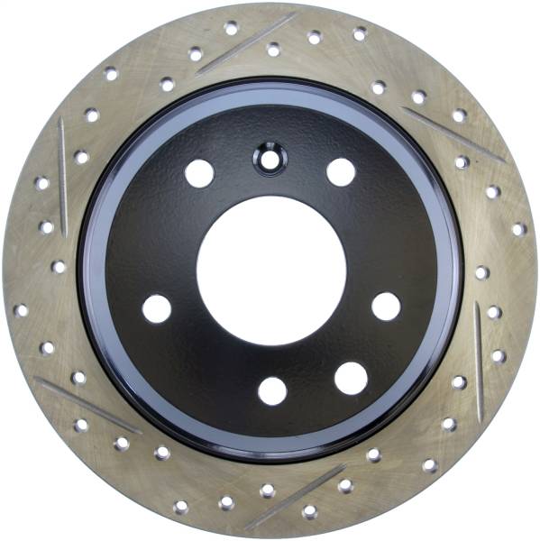 Stoptech - StopTech Sport Drilled/Slotted Brake Rotor; Rear Right