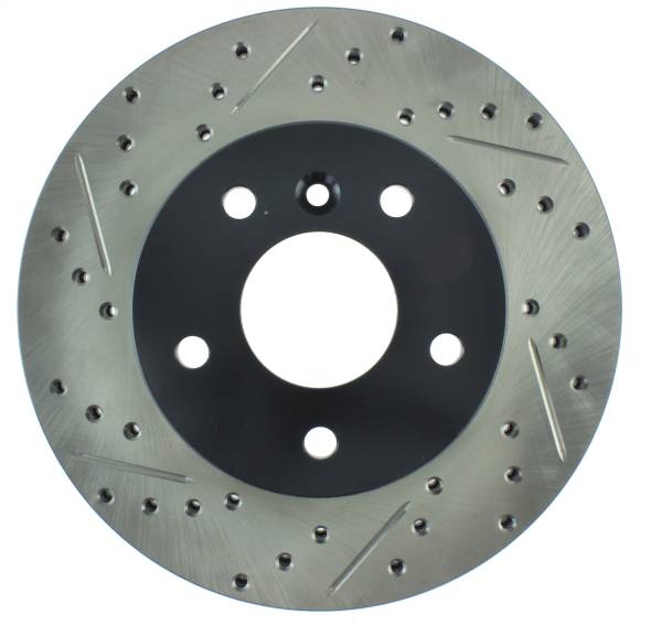 Stoptech - StopTech Sport Drilled/Slotted Brake Rotor; Front Right