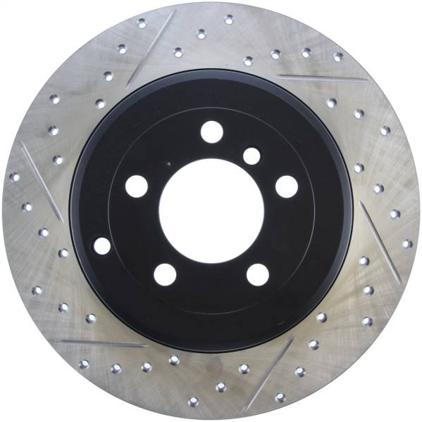 Stoptech - StopTech Sport Drilled/Slotted Brake Rotor; Rear Right