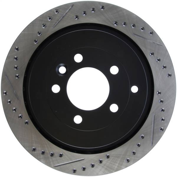 Stoptech - StopTech Sport Drilled/Slotted Brake Rotor; Rear Right