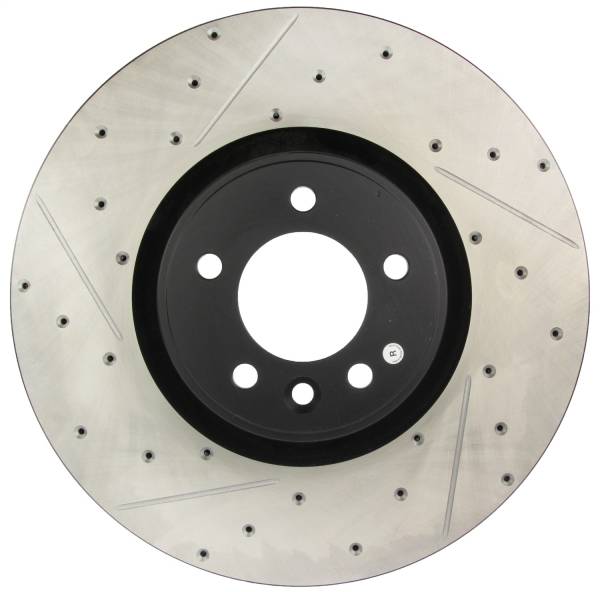 Stoptech - StopTech Sport Drilled/Slotted Brake Rotor; Front Right
