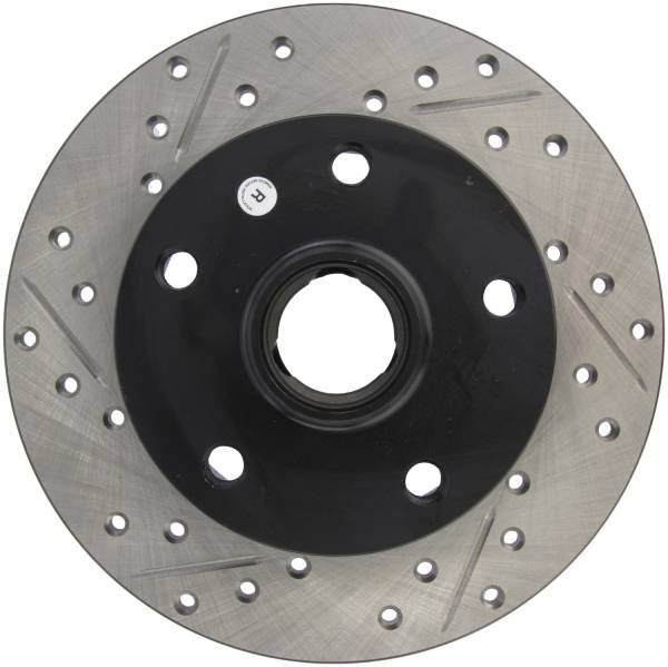Stoptech - StopTech Sport Drilled/Slotted Brake Rotor; Rear Right