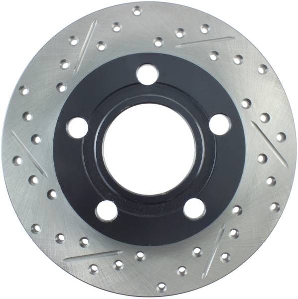 Stoptech - StopTech Sport Drilled/Slotted Brake Rotor; Rear Right