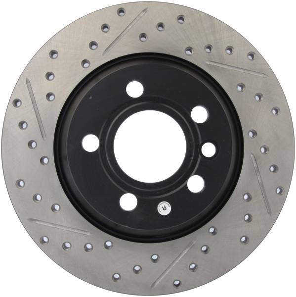 Stoptech - StopTech Sport Drilled/Slotted Brake Rotor; Rear Right