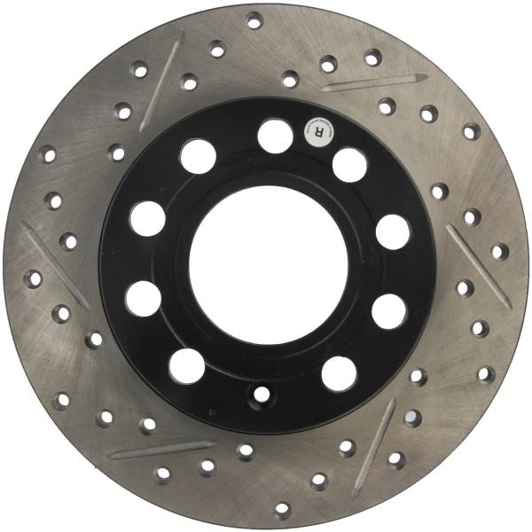 Stoptech - StopTech Sport Drilled/Slotted Brake Rotor; Rear Right