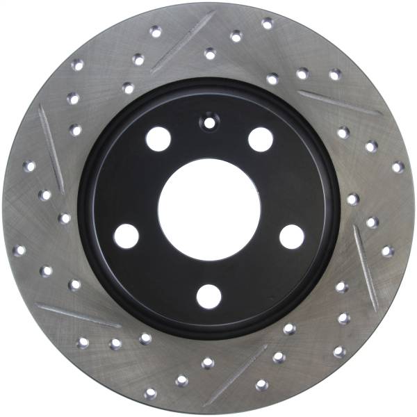Stoptech - StopTech Sport Drilled/Slotted Brake Rotor; Rear Right