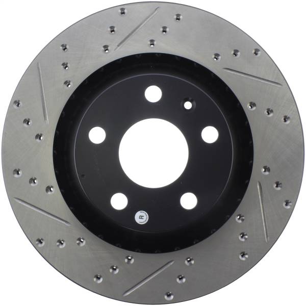 Stoptech - StopTech Sport Drilled/Slotted Brake Rotor; Rear Right